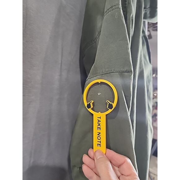 HURLEY Men's Jacket Military Mens Size Large Green 4 Front Pockets Hooded Beach - Picture 10 of 10